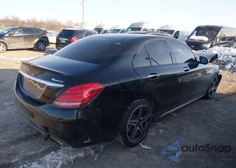 2018 Mercedes-Benz C 300 4Matic from USA, damaged, VIN WDDWF4KB5JR408415